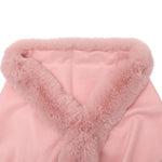 YESFASHION Spot Imitation Cashmere Shawl Thickened Dress