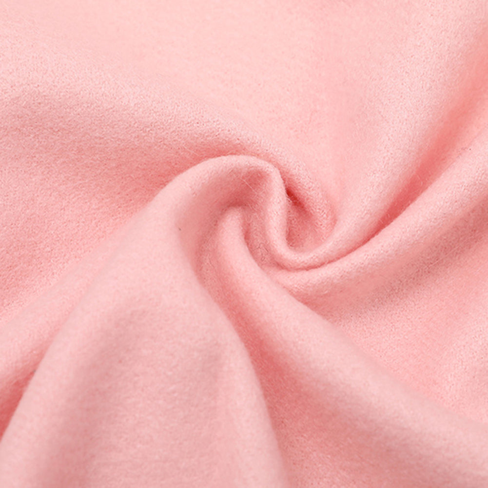 YESFASHION Spot Imitation Cashmere Shawl Thickened Dress