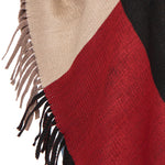 YESFASHION Fall/winter New Faux Cashmere Fringed Pullover Cape