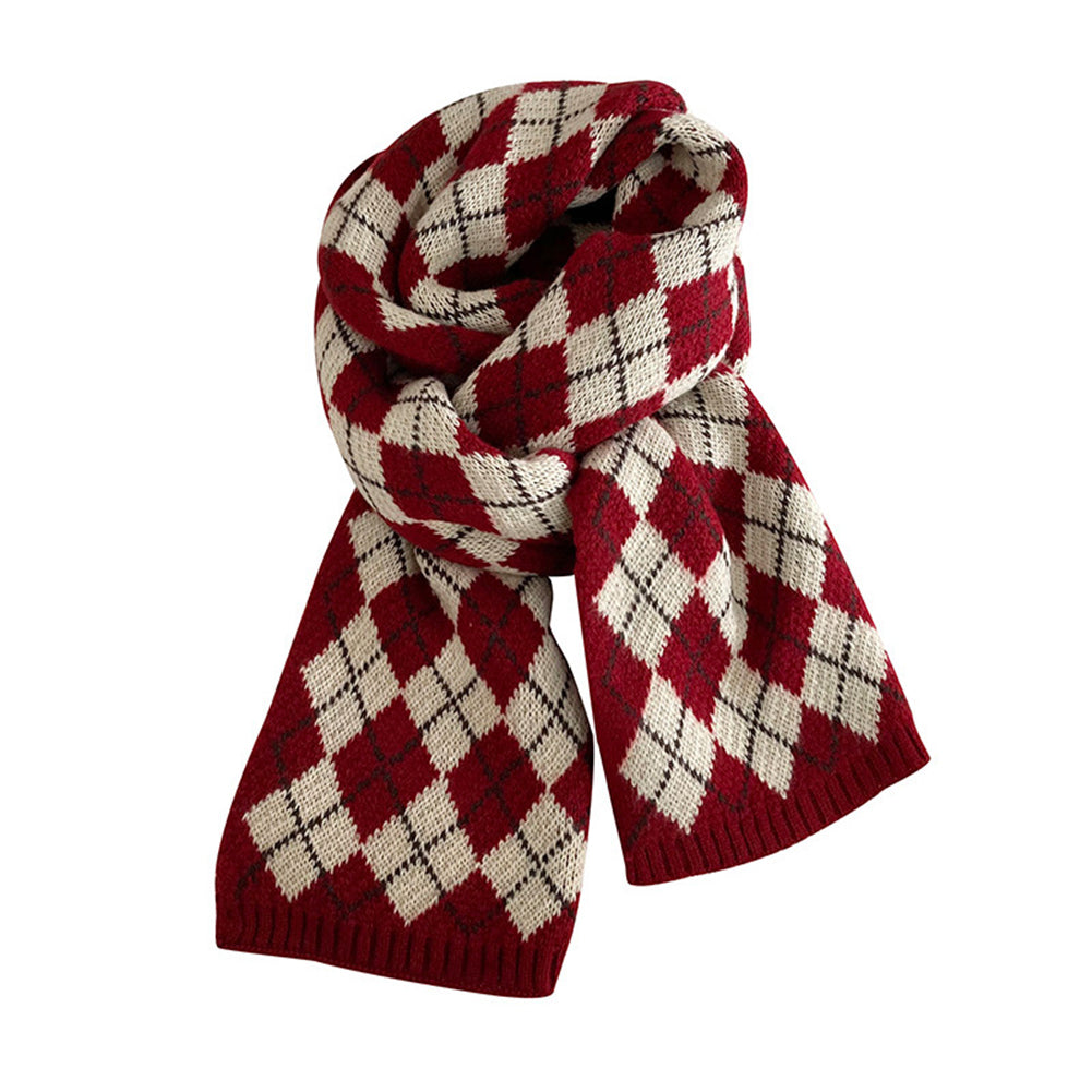 YESFASHION Ladies Winter Warm Christmas New Year Scarf