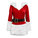 YESFASHION Autumn And Winter Cos Christmas Strap Show Skirt