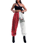 YESFASHION Women Christmas Orientation Print Fitness Sports Pants