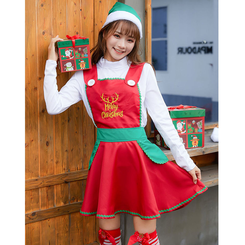 YESFASHION Sexy Christmas Costume Japanese Sweet Santa Claus Costume