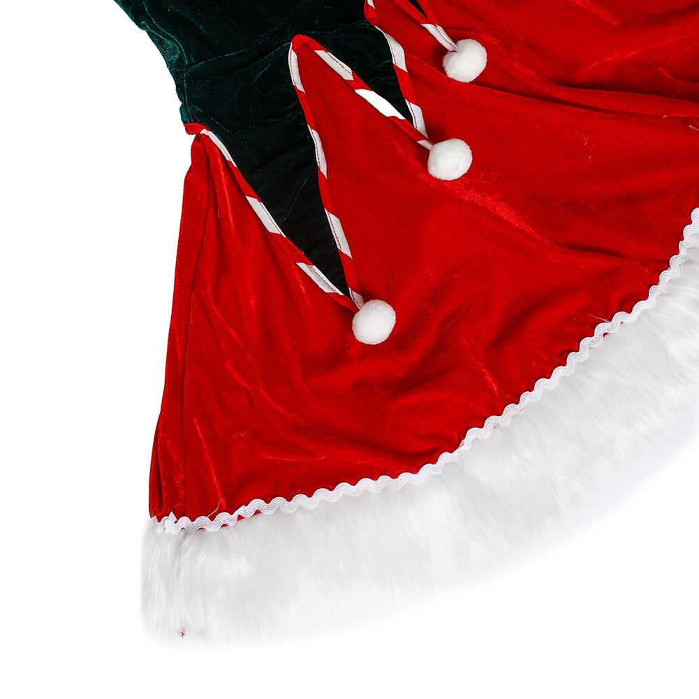 YESFASHION One Piece Christmas Costume Stage Performance Christmas Costume