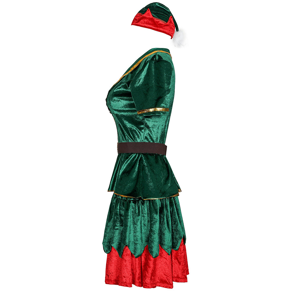 YESFASHION Couple Christmas Costumes Sets Cosplay