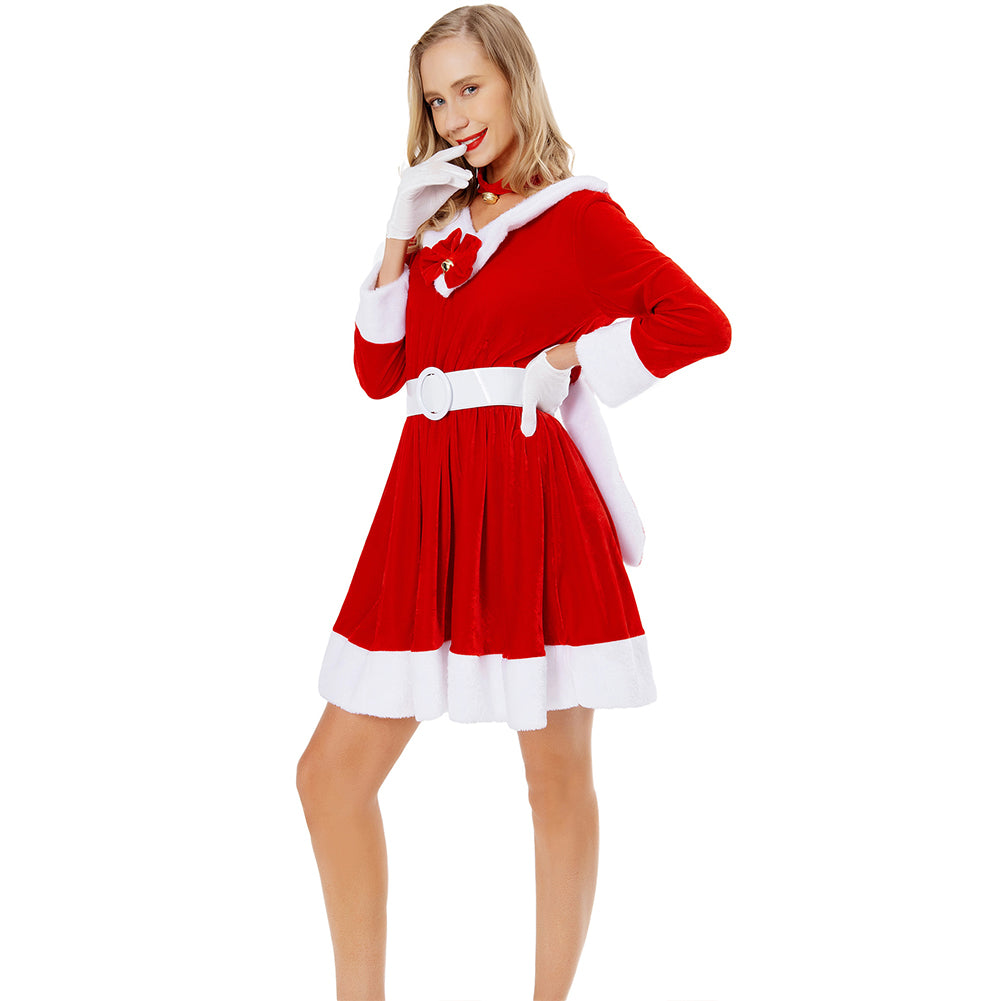 YESFASHION New Christmas Costume Cos Christmas Clothing Women