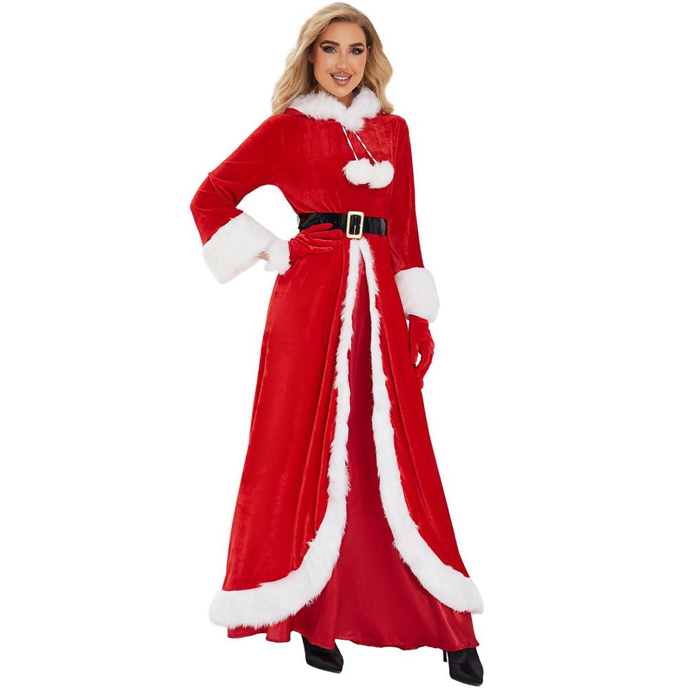 YESFASHION Stage Christmas Costume Dress  Carnival Party