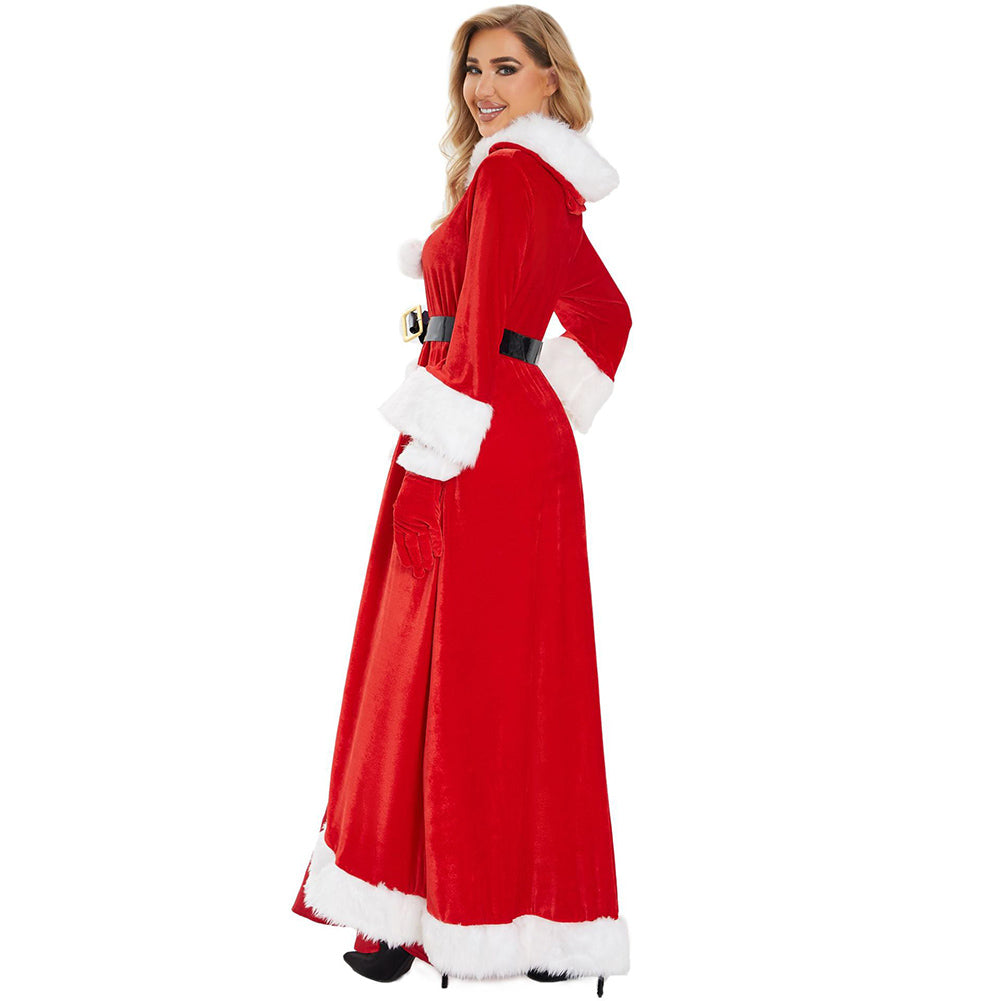 YESFASHION Stage Christmas Costume Dress  Carnival Party