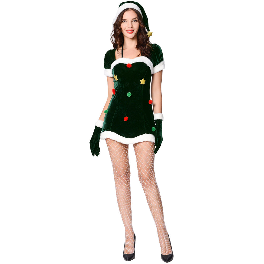 YESFASHION Ladies Cosplay Christmas Costumes
