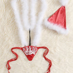 YESFASHION Sexy Lingerie Hollow Christmas Uniform Temptation Cos