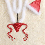 YESFASHION Sexy Lingerie Hollow Christmas Uniform Temptation Cos