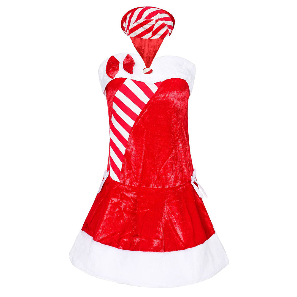 YESFASHION Stage Performance Christmas Costume Set