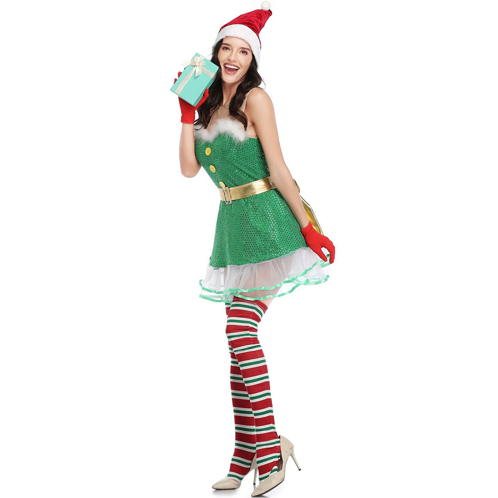 YESFASHION Sexy Christmas Costume