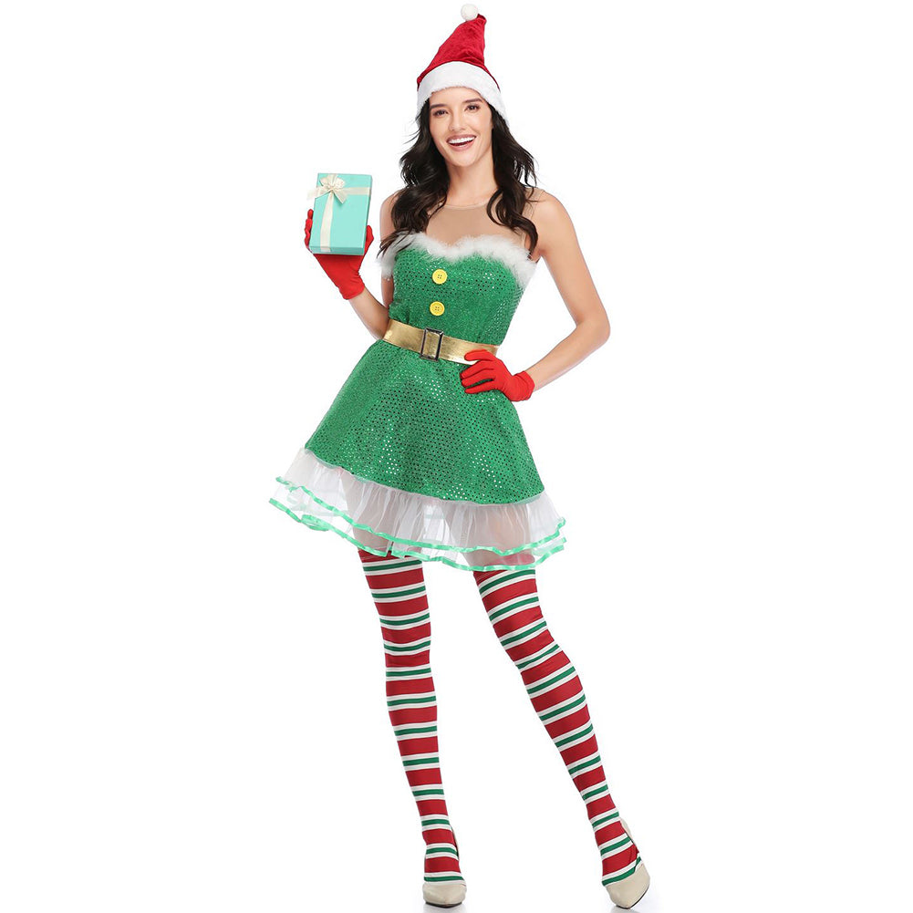 YESFASHION Sexy Christmas Costume