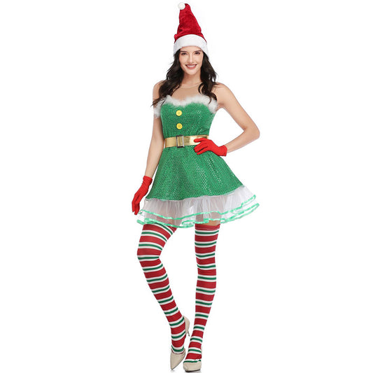 YESFASHION Sexy Christmas Costume