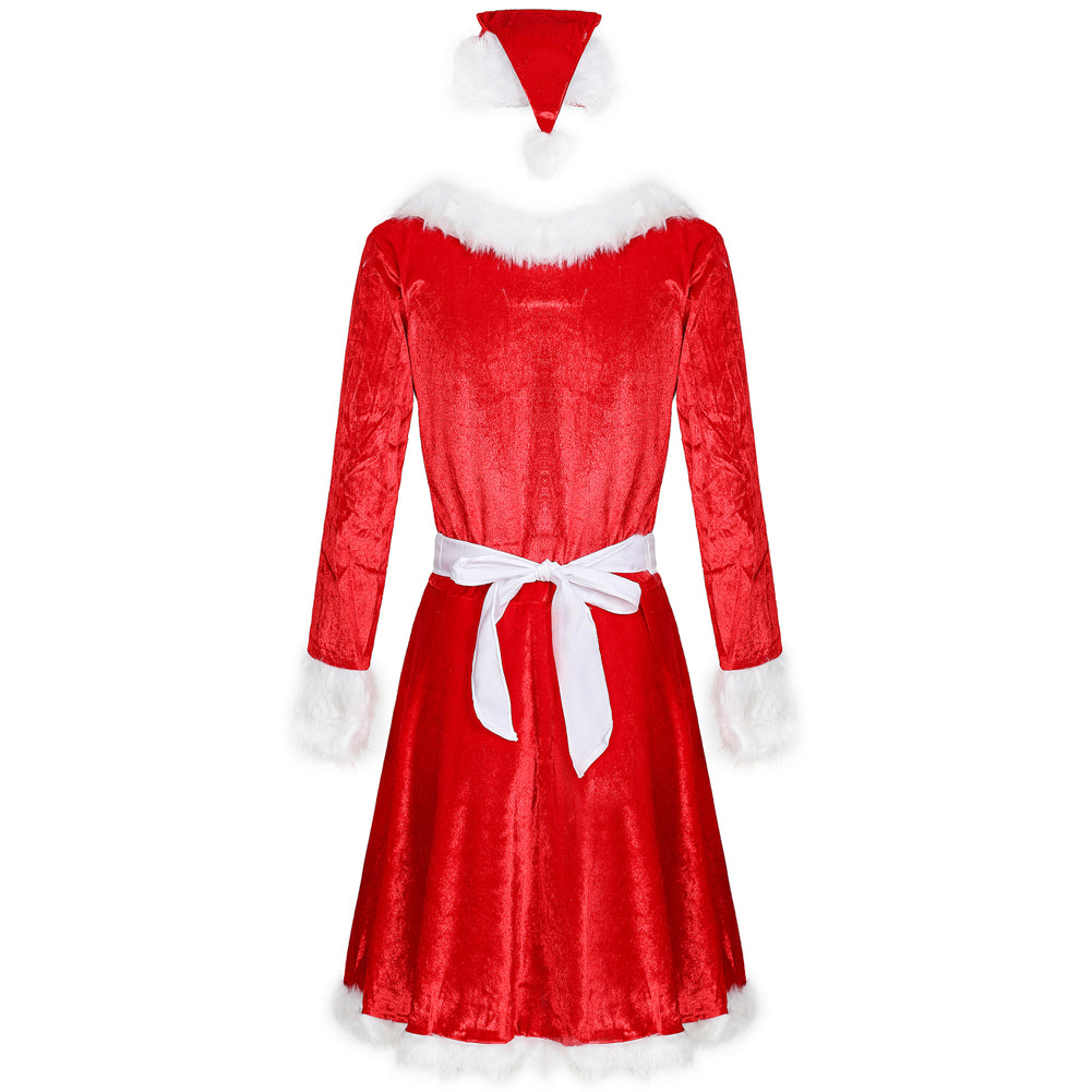 YESFASHION Stage Performance Christmas Costume Cos Sexy