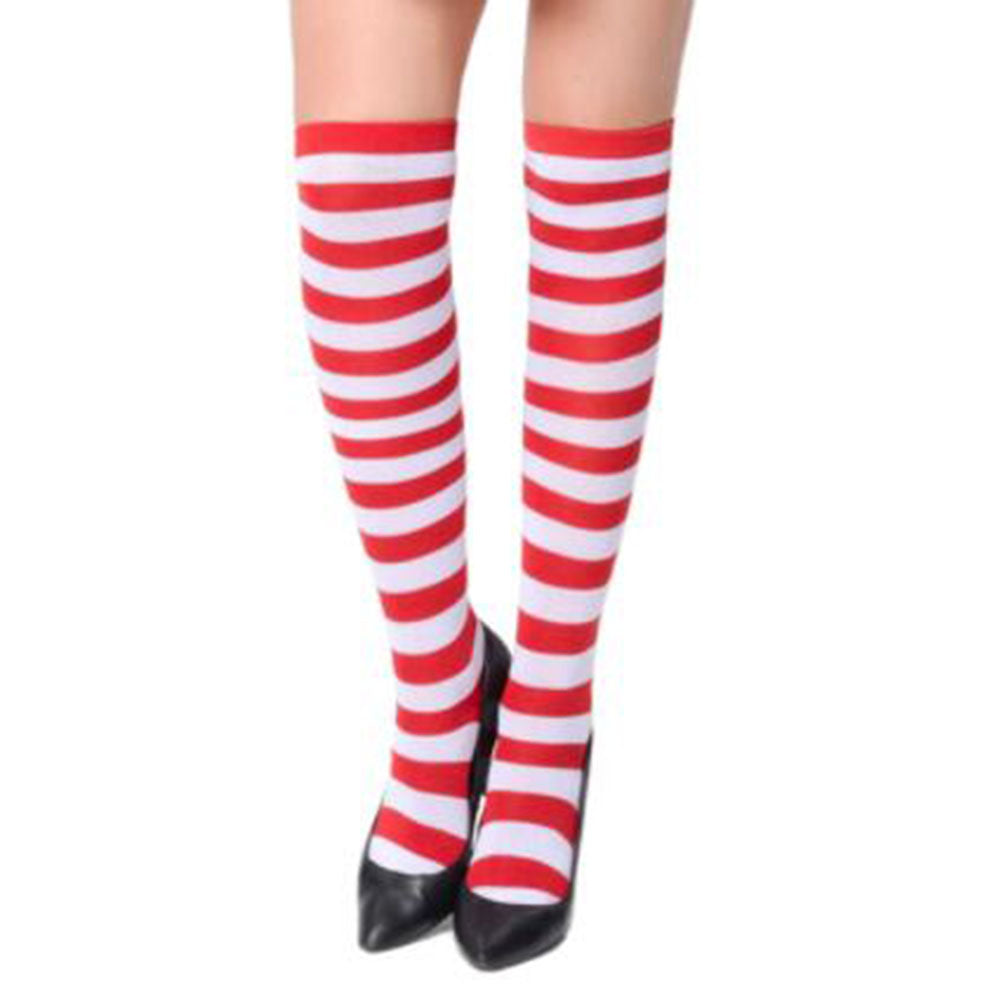 YESFASHION Green Red Christmas Costume Performance