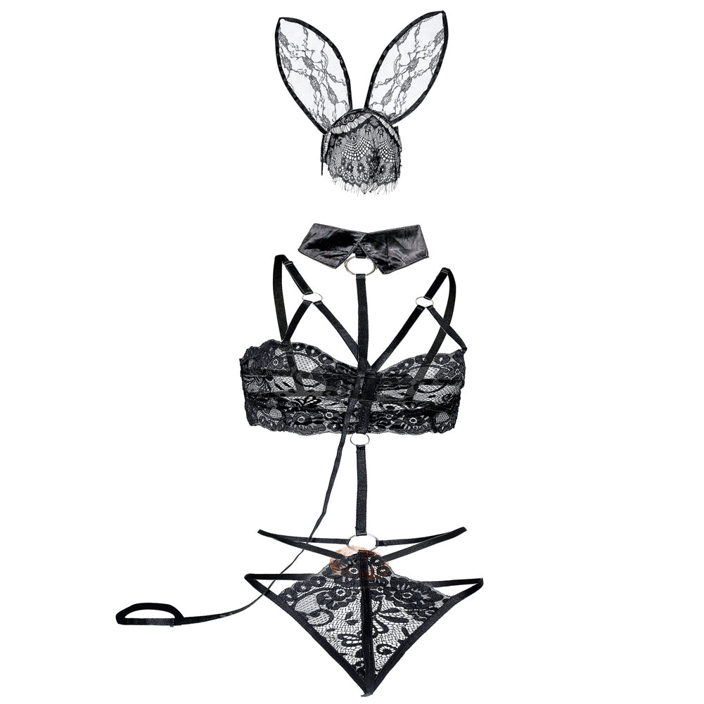 YESFASHION Sexy Bunny Costume Large Size Cosplay Perspective