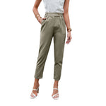 YESFASHION Spring And Summer New Pencil Casual Pants