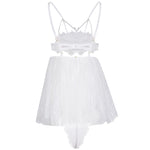 YESFASHION Sexy See-through Sexy Lingerie Ladies Pajamas