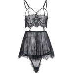 YESFASHION Sexy See-through Sexy Lingerie Ladies Pajamas