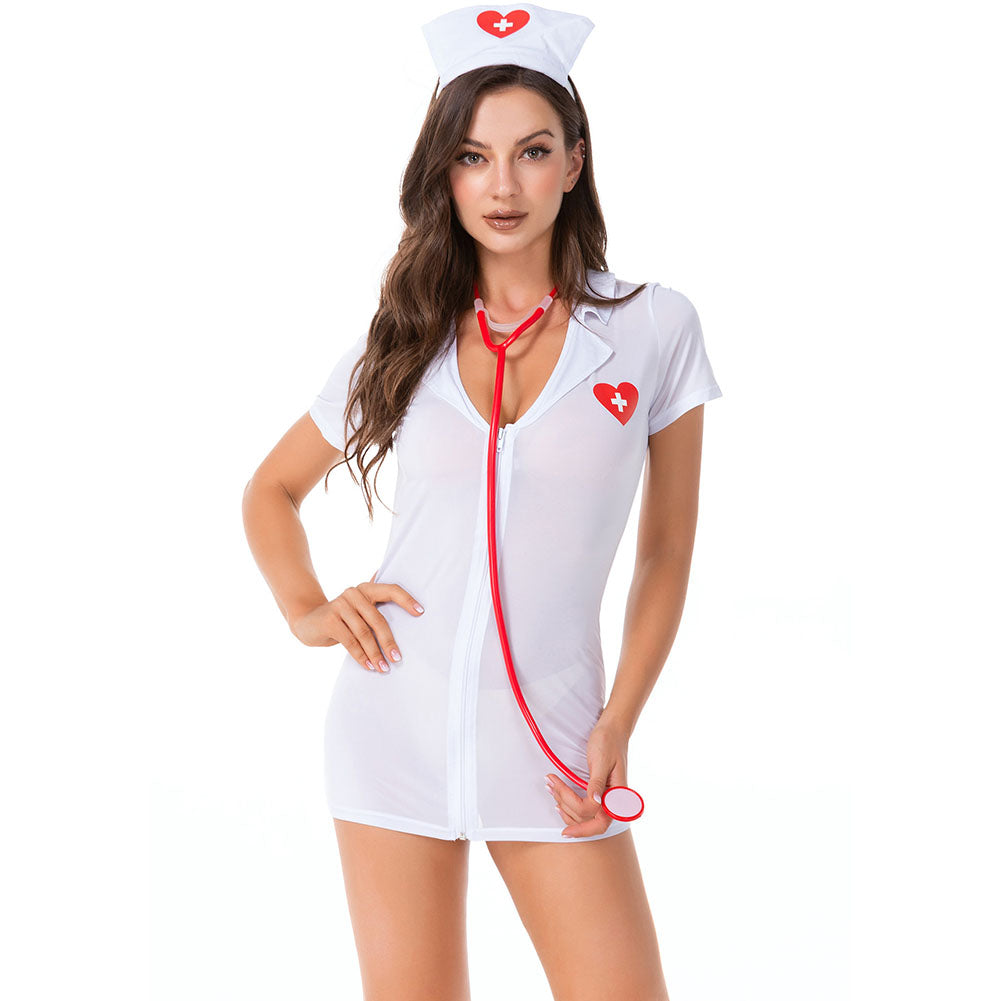 YESFASHION Sexy Lingerie Uniform Cosplay Female Nurse Uniform