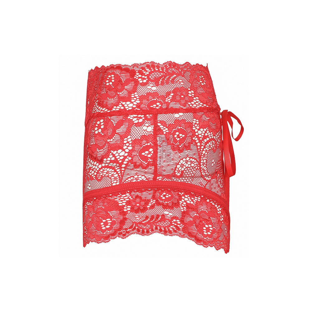 YESFASHION Women See-through Sexy Underwear Briefs High Waist