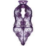 YESFASHION Women Sexy Jumpsuit Lace Pajamas