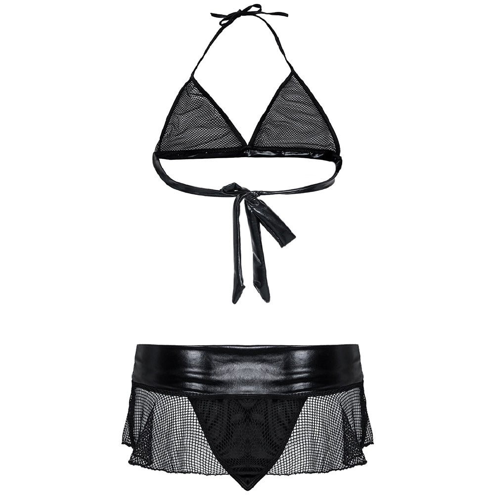 YESFASHION Women One-piece Sexy Sexy Lingerie Uniform Underwear