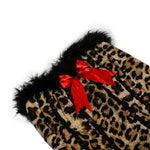 YESFASHION Leopard Print Role Play Women Cosplay Sexy Lingerie Cat