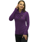 YESFASHION Women Tops T-shirt Women Large V Pile Shirt