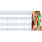 YESFASHION Women Temperament Fashion Long-sleeved Print Dress