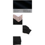 YESFASHION Women Long-sleeved Hoodie With Color-block Leopard Tops