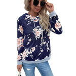 YESFASHION Women Casual Style Long-sleeved Hooded Sweatshirts