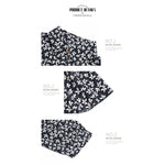 YESFASHION Fashion Women Shirt Lapel Long Sleeve Print Dress