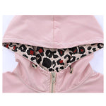 YESFASHION Women Cross-border Stitching Leopard Cardigan Sweaters