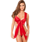 YESFASHION Lingerie Sexy Pajamas Tempting One-piece 3-point Suit