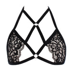 YESFASHION Sexy Lingerie Sexy Fashion Lace Straps Halter Neck Bras