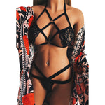 YESFASHION Sexy Lingerie Sexy Fashion Lace Straps Halter Neck Bras