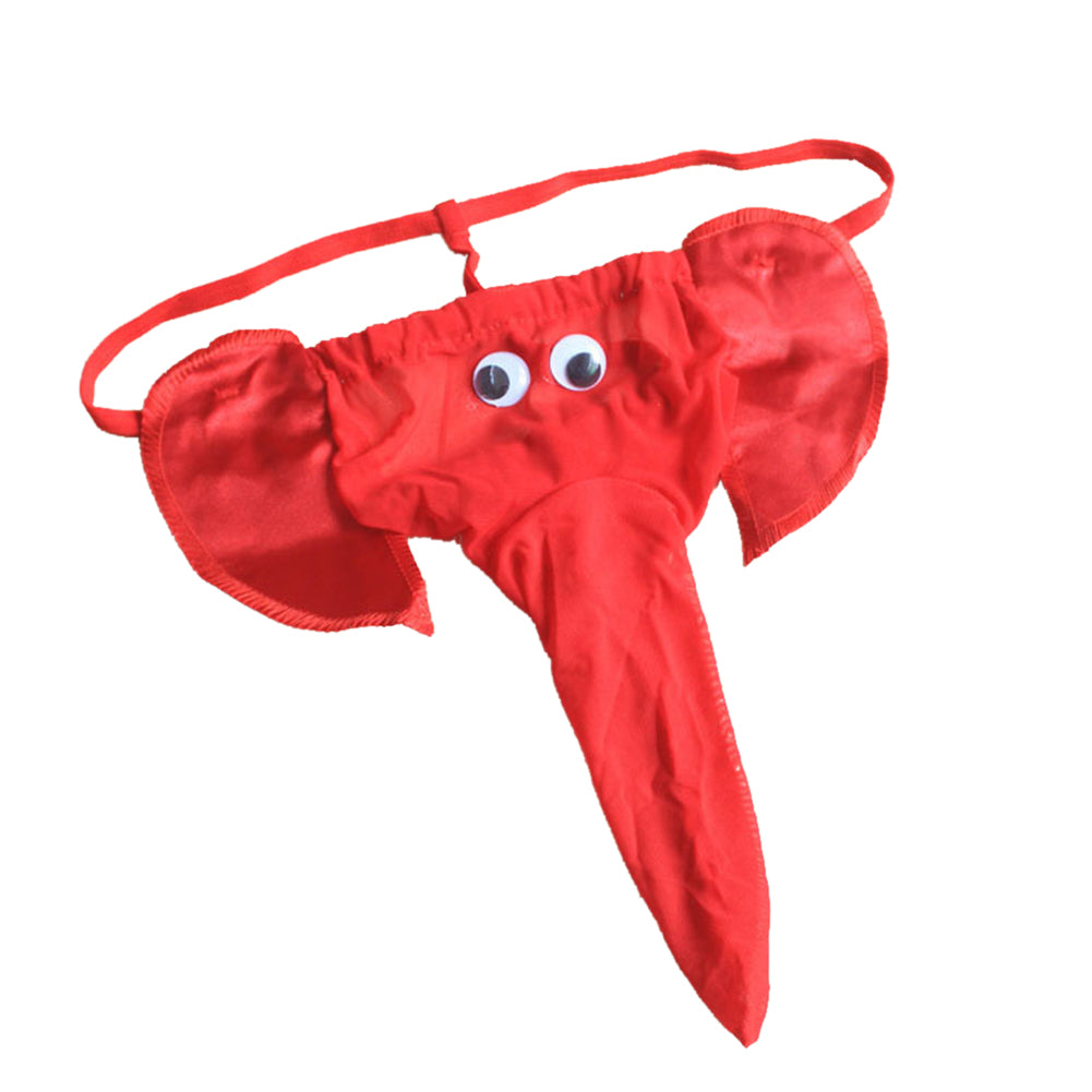 YESFASHION Sexy Underwear Elephant Thong Cartoon T Pants PBY-10J6