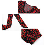 YESFASHION Women Temperament New Luxury Long-sleeved Dress