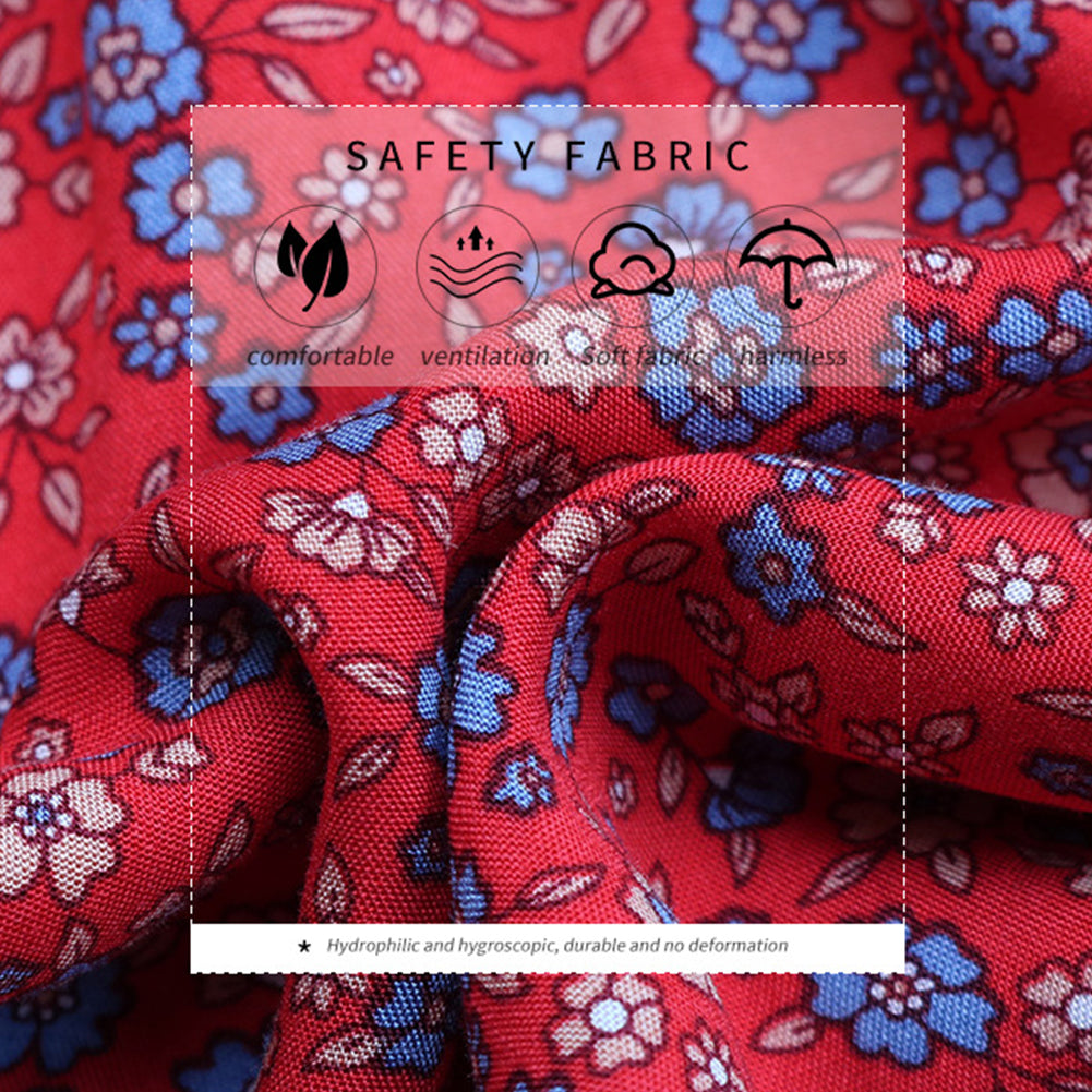 YESFASHION Women Bohemian Skirt Positioning Printed Floral Skirt