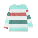 YESFASHION Fat Woman Large Size Loose Long-sleeved Tops