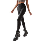 YESFASHION Criss-cross High-waist Leggings Female Pants