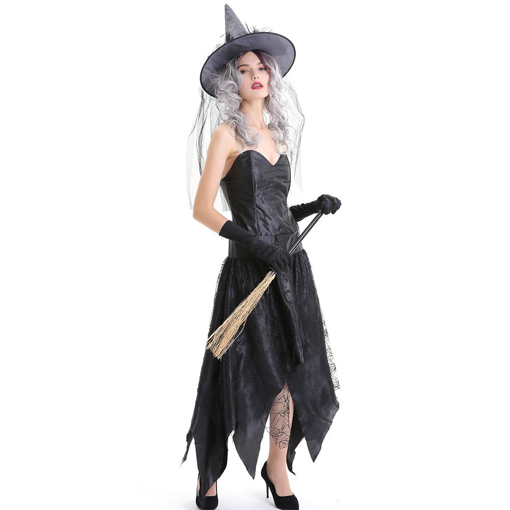 YESFASHION Vampire Demon Witch Costume Dress Up Cosplay