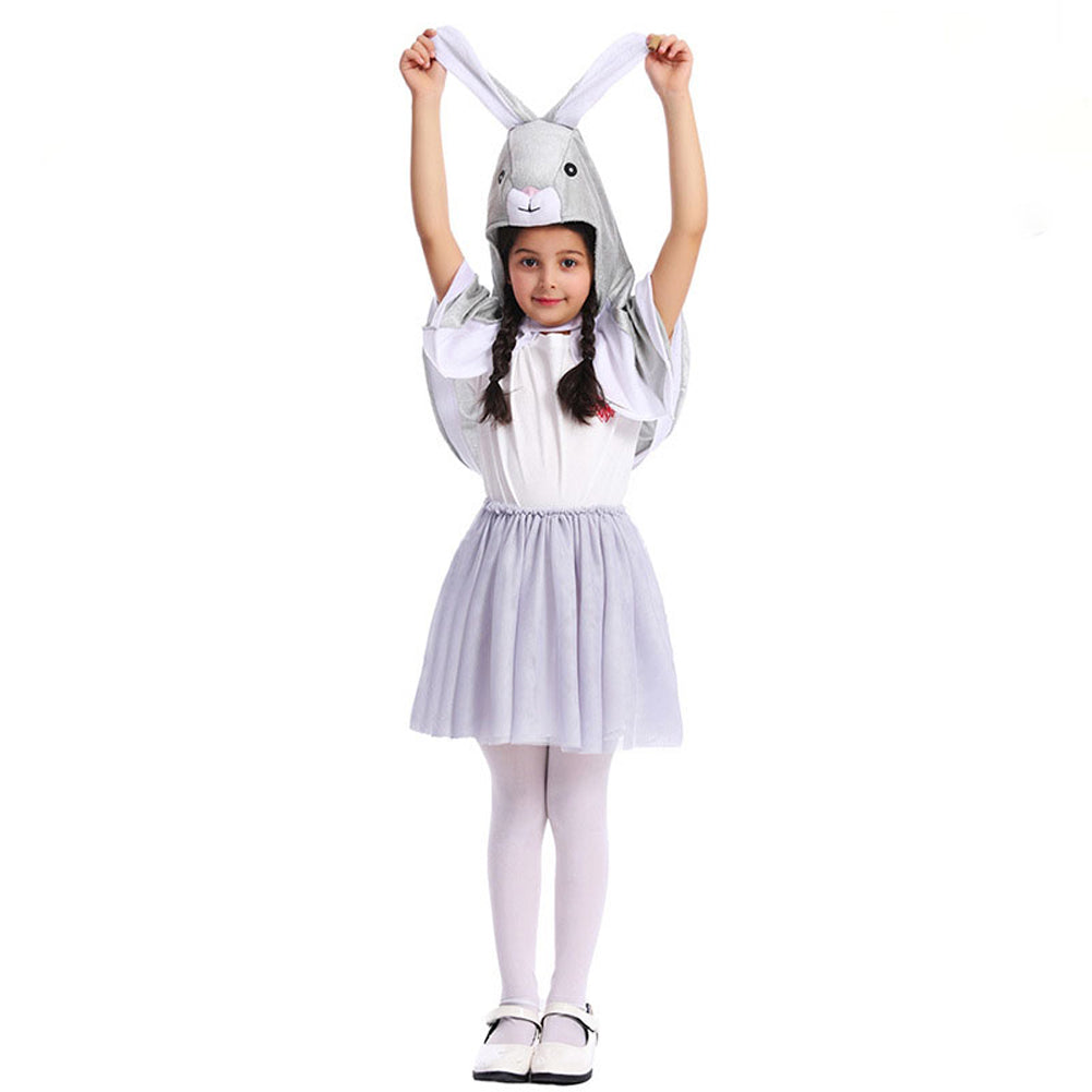 YESFASHION Children Rabbit Costume Easter Carnival Cos