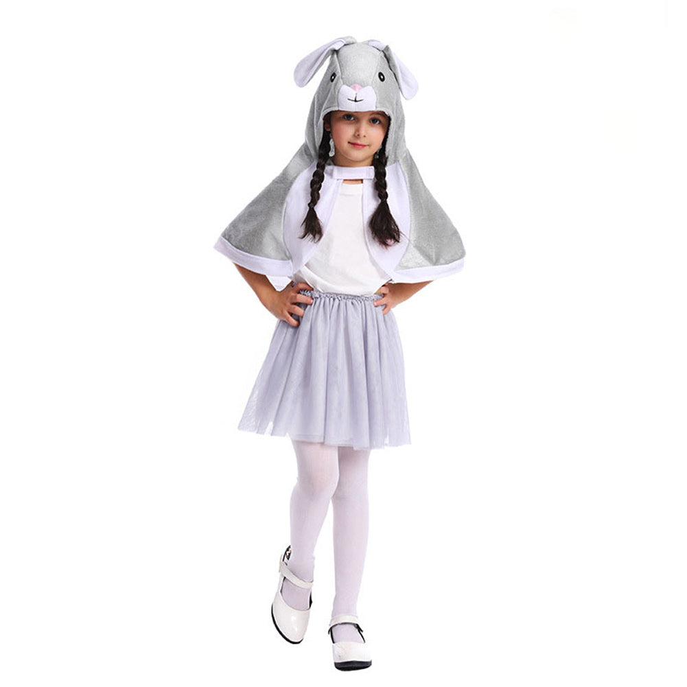 YESFASHION Children Rabbit Costume Easter Carnival Cos