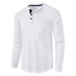 YESFASHION Men Long-sleeved T-shirt Bottoming Shirt