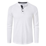 YESFASHION Men Long-sleeved T-shirt Bottoming Shirt