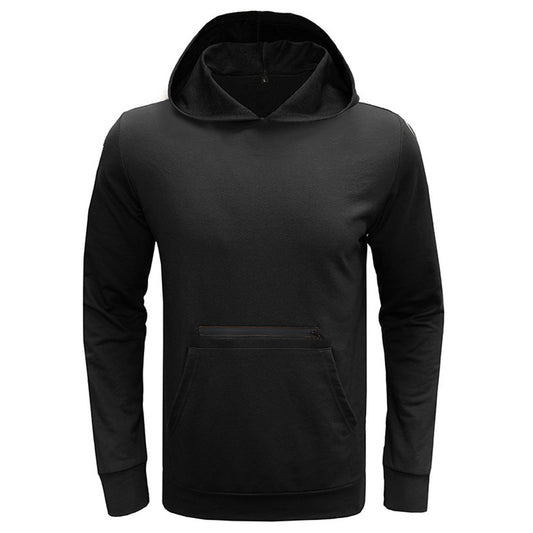 YESFASHION Sweatshirts Men Long-sleeved Casual Men Hoodie